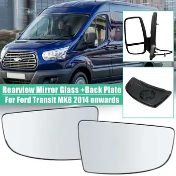 Ön Sol Sağ dikiz Aynası lens camı Ford Transit İçin MK8 2014 2015 2016 2017 2018 Sağ El Sürücü Araba Aksesuarları
