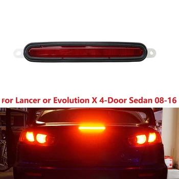 Kırmızı Lens tam LED bagaj kapağı üçüncü fren ışık çubuğu meclisi Mitsubishi Lancer Evolution X Sedan 2008-2016
