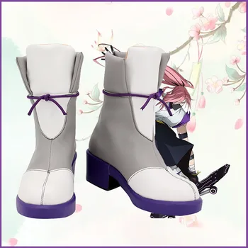 SK8 Infinity Kiraz çiçeği Cosplay Ayakkabı Çizme Cadılar Bayramı Kostümleri Aksesuar Custom Made