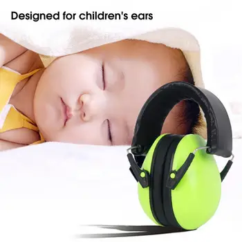 Bebek kulaklık İşitme Koruma Ses Geçirmez Hafif Çocuk Anti-gürültü Koruma Kulaklık Seyahat için