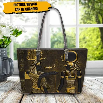 FORUDESIGNS Antik Mısır Sanat Baskı Çanta Gizemli Vintage Bayanlar omuzdan askili çanta Torebka Damska Ünlü Tasarımcı Manşonlar