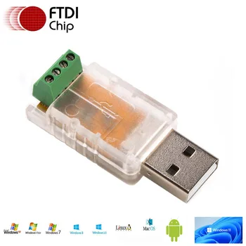 Sınforcon FTDI Çip FT232RL USB2. 0 to RS485 USB Seri Adaptör Terminalleri Lehimleme Ücretsiz COMTEST Test Aracı