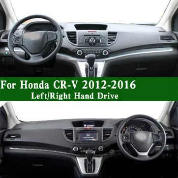 Honda CRV için CR-V Mk4 RM1 RM4 RE5 RE6 2012-2016 Dashmat Dashboard Kapak güneş koruyucu izolasyon Koruyucu Ped Anti-kir Dash Mat