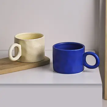Yeni El Yapımı İskandinav Tarzı Yaratıcı Kupa Seramik Fincan Çift Ev Ofis Su Kahve Fincanı Japon Fincan Çevre Dostu KitchenSupplies
