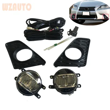 WZAUTO 1 takım Araba LED Sis Lambası Montaj Kiti LEXUS GS350F Spor / GS250 / GS300H / GS450H 2010-2016 Anahtarı Kablo Demeti