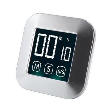 AT35 Dijital Mutfak Zamanlayıcı Manyetik Dijital Kronometre LCD Ekran dijital alarmlı saat Saat Pişirme Sayım Geri Sayım Kronometre