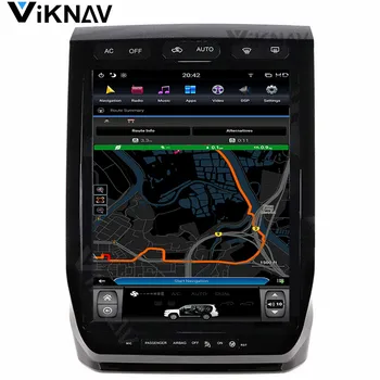 13 inç araba GPS navi multimedya DVD oynatıcı dikey ekran-Ford F150 2015-2019 android sistemi otomobil radyosu GPS kafa ünitesi 2 din