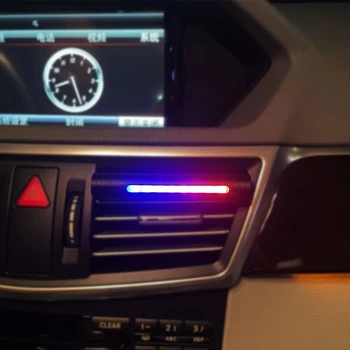 Araba İçin LED ışıkları Difüzör Havalandırma Klip Oda Spreyleri Koku Atmosfer Aydınlatma Aromaterapi Araba İşık Lambası Aksesuarları