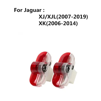 Led Araba Kapı Hoşgeldiniz İşık Logo Hayalet Gölge Lambaları Jaguar XJ/XJL(2007-2019) XK(2006-2014) XE/XEL(2015-2017) XFL (2019) F TİPİ