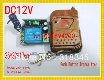 kapı kontrol system12V 1CH kablosuz uzaktan kumanda anahtarı sistemi verici ve alıcı Minisize Olmayan Kalıcı 315/433 MHZ 30 Takım / grup