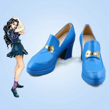 Cosplaydiy jojo'nun Tuhaf Macera Yamagishi Yukako Cosplay Kostüm Ayakkabı Kızlar Kadın Ayakkabı L320