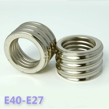 E27 to E40 Lamba Tutucu Dönüştürücü e27-e40 vidalı lamba baz dönüştürücü 120 adet