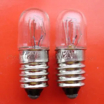 E10 t10x28 110v 2w ROHS minyatür lamba ampulü a502