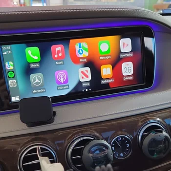Kablosuz Android Otomatik Apple CarPlay Çin'de W222 S500 S450 S350 Mercedes S sınıfı İçin 2014 2015 2016 2017 2018 Araba Oyun Cihazı