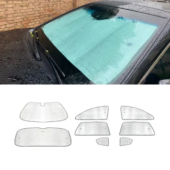 2012-2017 Toyota Camry için XV50 araç ön camı güneş Gölge UV Kalkanı kapağı ısı yalıtımı ön yan Pencere İç Koruma