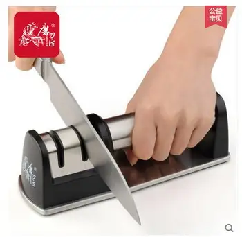 TAIDEA Iki Aşamalı Bıçak Kalemtıraş Elmas Seramik Tekerlekler Bileme Taşı Ev mutfak gereçleri bıçak kalemtıraş