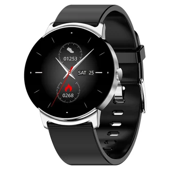 Akıllı saat KS02 Erkekler Kadınlar Moda Spor Smartwrist NFC Müzik 1.32 inç Kalp Hızı Kan Oksijen Android IOS için Smartwatch