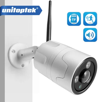 Açık WİFİ IP Kamera 1080P Balıkgözü Lens 180 Derece Görüş Güvenlik Mermi Gündüz / Gece Görüş Ev CCTV gözetim kameraları