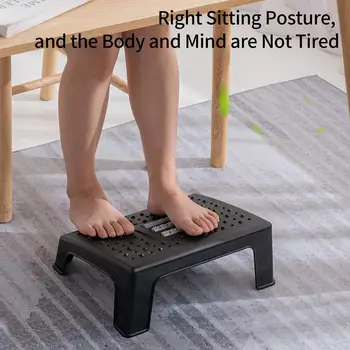 Benzersiz Ayak Masaj Dışkı Sandalye Altında Masa Footrest Ayak İstirahat Dışkı Silindirler İle Taşınabilir Ayak İstirahat Altında Masa Ayak Tabureleri