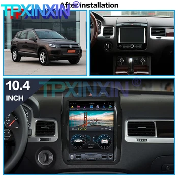 Android9 Tesla Tarzı Volkswagen VW Touareg 2010-2017 İçin Carplay 128G Radyo Araba GPS Navigasyon Multimedya Oynatıcı Stereo Ana Ünite