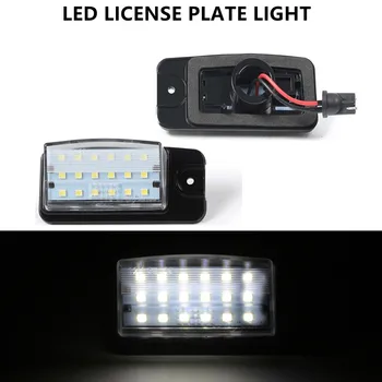 6000K Araba ışıkları SÜPER parlak beyaz LED plaka ışıkları Nissan Pathfinder Murano Altima Maxima Rogue NV1500 Infiniti FX