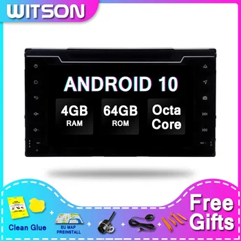 WITSON ANDROİD 10.0 Araba Gps Navigasyon DVD Oynatıcı COROLLA 2017 İÇİN 4GB 64GB