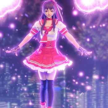 KOF-AT01 1/6 AsamiyaAthena Klasik Anime Oyun Süper Güç Japon Kızlar lise Öğrenci Şarkıcı 12