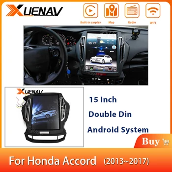 XUENAV Araba DVD Oynatıcı-Honda-accord 2013-2017 2.0 L 2.4 L Android 2din GPS Navigasyon Radyo Multimedya Oynatıcı WIFI TV