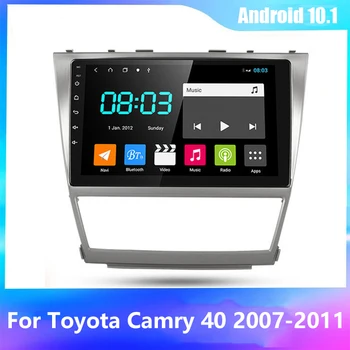 Toyota Camry için 40 2007-2011 Android 11 Araba Radyo Stereo Araba Multimedya Video Oynatıcı Navigasyon GPS Kafa Ünitesi Autoradio 9 inç