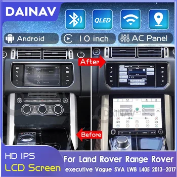 AC A / C Paneli Dokunmatik LCD Ekran İklim Kurulu Land Range Rover İçin Yönetici Vogue SVA LWB L405 2013-2017 Klima Kontrol