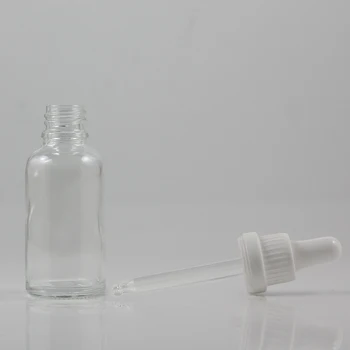 uçucu yağ krem şişesi 30ml boş şeffaf kozmetik kapları ve ambalaj damlalık şişesi 1 oz