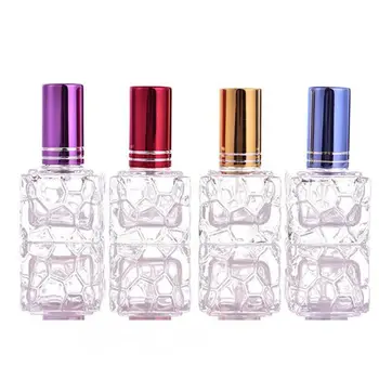 Cam 6 ml Parfüm Şişeleri Doldurulabilir Parfüm Konteyner Yaratıcı Parfüm Şişeleri Sprey Örnek
