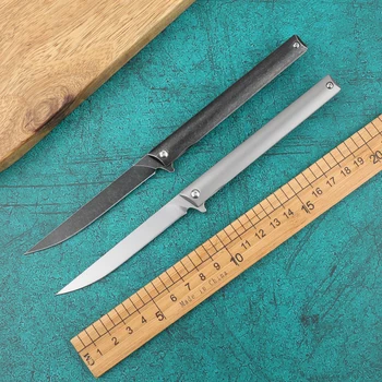 Sihirli kalem katlanır bıçak titanyum alaşımlı kalem bıçak taktik kalem açık çok fonksiyonlu katlanır bıçak kamp çakı EDC