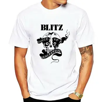 blitz T gömlek ekran baskı kısa kollu gömlek pamuk erkekler t gömlek