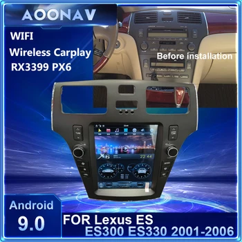 Android araba radyo Lexus ES300 ES 300 ES330 XV30 ES 330 2002 - 2005 araba multimedya oynatıcı Tesla ekran dahili carplay