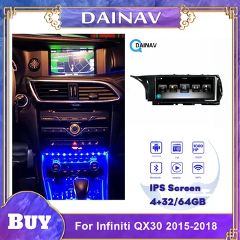 2 Din Android Araba Radyo Infiniti QX30 2016 Araba Autoradio GPS Navigasyon Stereo Alıcısı Multimedya DVD oynatıcı