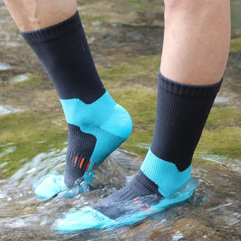 Su geçirmez Çorap Nefes Açık Yürüyüş Sığ Kamp Kış Kayak Çorap Sürme Kar Çift katmanlı Kalınlaşma sıcak tutan çoraplar