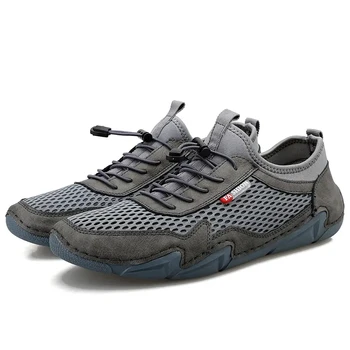 DAFENP Sıcak Satış Moda Açık kaymaz Trekking Dağcı ayakkabıları adam Yürüyüş ayakkabısı gündelik erkek ayakkabısı 38-46