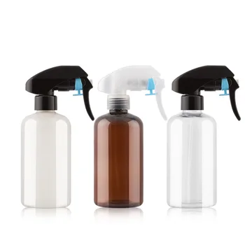 250 ML X 24 Sis Sprey pompa şişesi, Kozmetik Doldurulabilir pet şişe Plastik Sıvı Konteyner Bitki Çiçek Su Püskürtücü