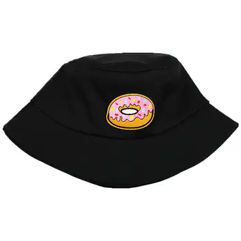 2021 Çörek Nakış Pamuk Kova Şapka Balıkçı Şapka Açık Seyahat Şapka güneşlikli kep Şapka Erkekler ve Kadınlar için 146