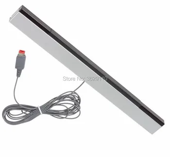toptan 1000 adet / grup En kaliteli Kablolu Kızılötesi IR Sinyal Ray Sensörü Bar / Alıcı için Nintendo Wii Uzaktan hareket sensörleri