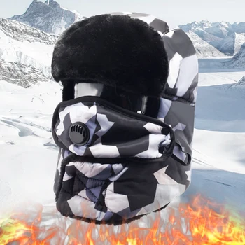 Balıkçı şapkası Kış Erkekler Açık Spor Rüzgar Geçirmez Kalınlaşmış Sıcak Kulak Kapakları Bisiklet Nefes Soğuk Şapka Kadın Kayak Sıcak Şapka X381G
