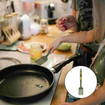 Çatal Silikon Çatal Pişirme Seçtikleri Meyve Salatası Parti Mutfak Tatlı Meze Pişirme Sofra Takımı Sopa Utensilsmixingutensil