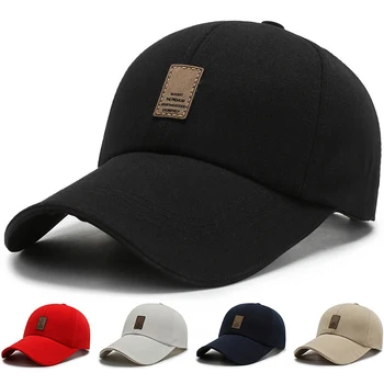 Erkekler beyzbol şapkası Pamuk Kanvas Kap güneş şapkası Koşu Egzersiz ve Açık Hava Etkinlikleri için-MX8