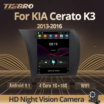 2DİN Android 9.0 Araba Radyo Kıa Cerato İçin K3 Forte 2013 2014 2015 2016 Araba Multimedya Video Oynatıcı GPS Navigasyon Stereo Otomatik