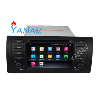 2 DİN Araba Radyo Ses android müzik seti Alıcısı-BMW X5 M5 E39 1995-2003 E53 2000-2007 GPS Navigasyon Video Multimedya Oynatıcı