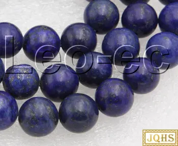 Doğal 10mm Mavi Lapis Lazuli Taş dağınık boncuklar Takı Yapımı ıçin Strand 15