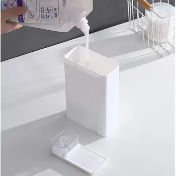 1000ML Çamaşır Deterjanı Dağıtıcı Şişe, Sıvı Deterjan ve Yumuşatıcı için Boş Şişeler, F