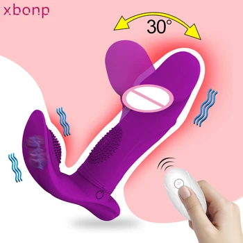 Vibratör Kadın Kablosuz Uzaktan Kumanda Vibratörler Kadınlar İçin G Noktası Giyilebilir Klitoral Stimülatörü Masturbator Oyuncaklar Yetişkinler İçin 18