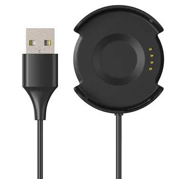 Şarj USB Dock Hualaya Yedek İzle Şarj Akıllı Kablo Amazfit akıllı bileklik Bilekliği Erkek Deri